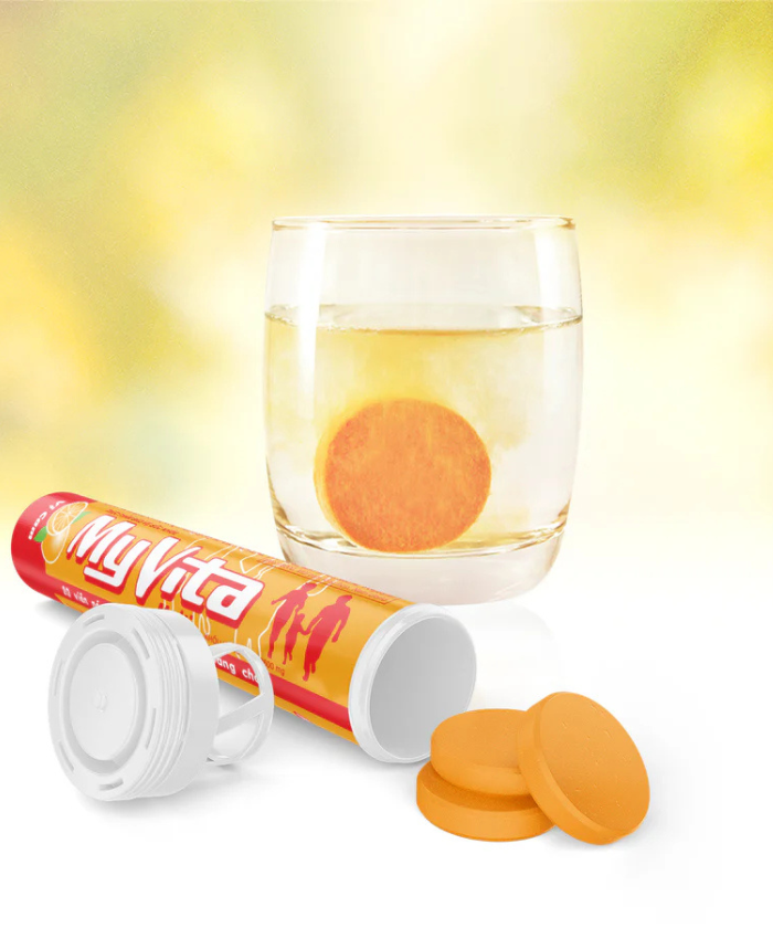 MyVita Multi: Viên sủi bổ sung vitamin và khoáng chất tăng đề kháng